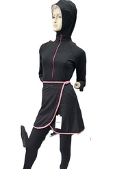 مايوه بوركيني مع تنوره